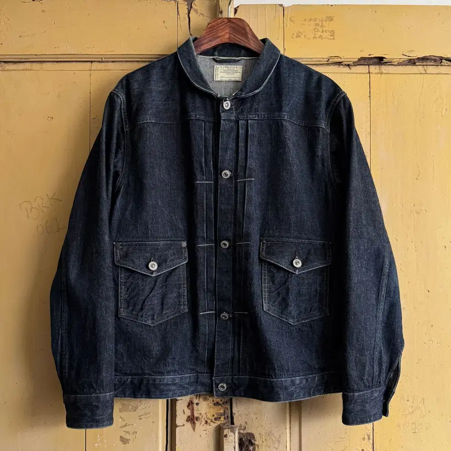 [40]Old Joe  올드조 투포켓 셀비지 데님자켓