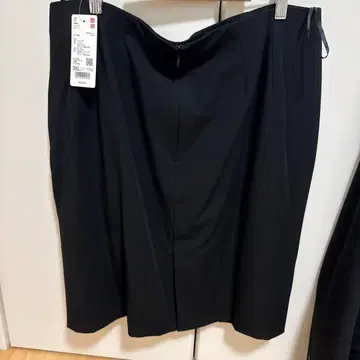 UNIQLO 스트레치 스커트+ 블랙 3XL 빅 사이즈