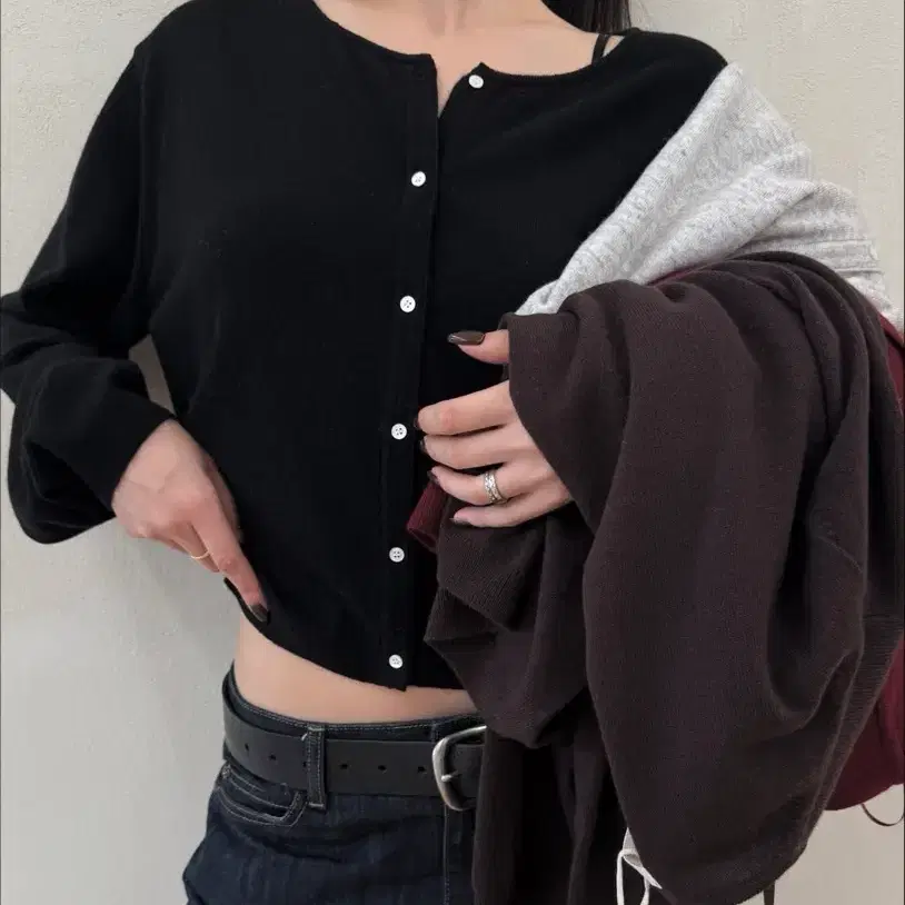 글로니 클래식 가디건 새상품