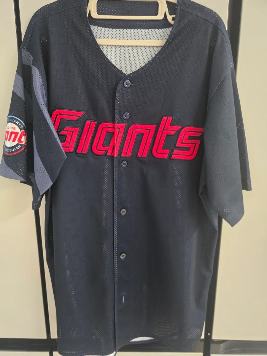 롯데 자이언츠 야구 어웨이 유니폼 네이비 120,4XL