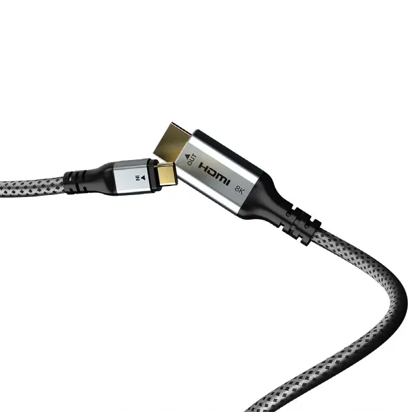 C타입 HDMI2.1 모니터 연결 케이블 1m