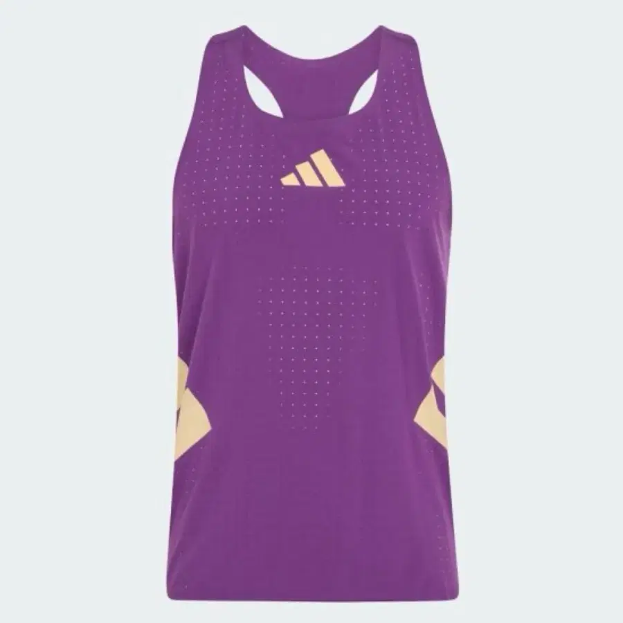 아디다스 (ADIDAS) 아디제로 로드 투 레코즈 RTR 싱글렛 트라이브 퍼플 XL