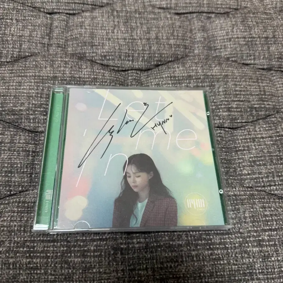박혜원 let me in 싸인반