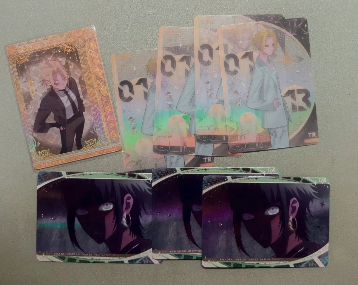 시광대리인 나비 효과 히든 카드 세트 card fun 애니메이션 굿즈