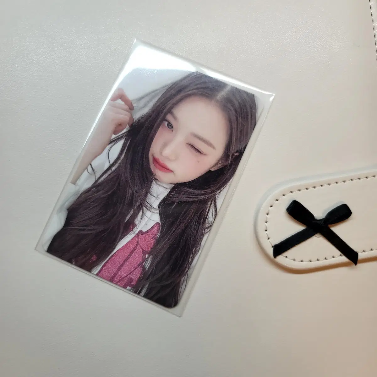 아이브 장원영 네이버쇼핑라이브 포카 팝니다
