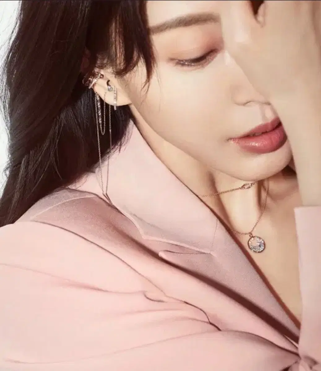 디디에두보 몽파리 14k 블루 사파이어 한쪽 귀걸이