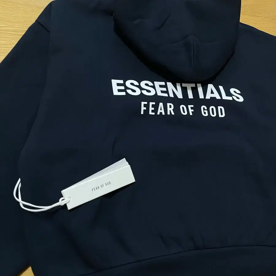 에센셜 클래식 후드 제트블랙 25s/s