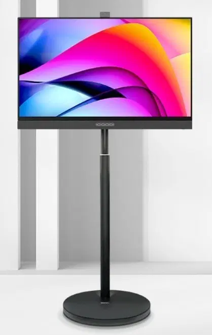 한성컴퓨터 4K UHD 스마트 모니터 + 이동식 스탠드 블랙