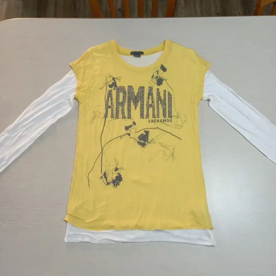 M90 ARMANI EXCHANGE 스판 레이어드 셔츠 M-56