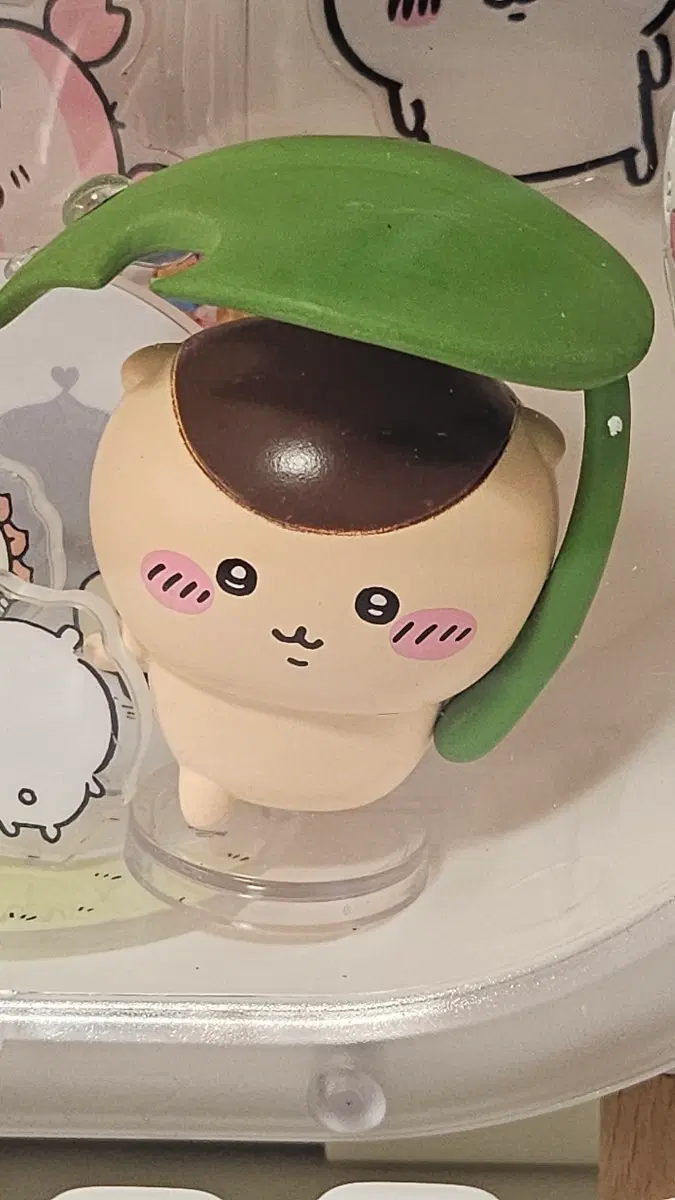 먼작귀 치이카와 우산피규어 쿠리만쥬+미니어처 접시