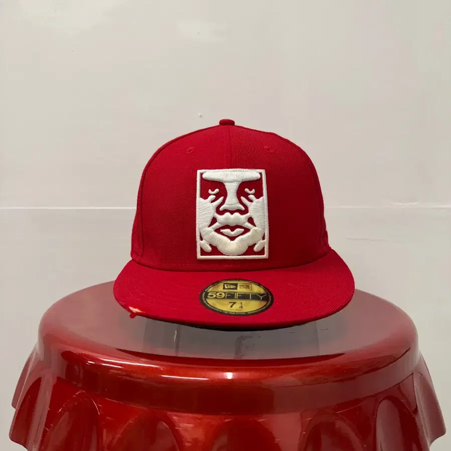 뉴에라 x 오베이 아이콘 페이스 59fifty 캡 7 1/4