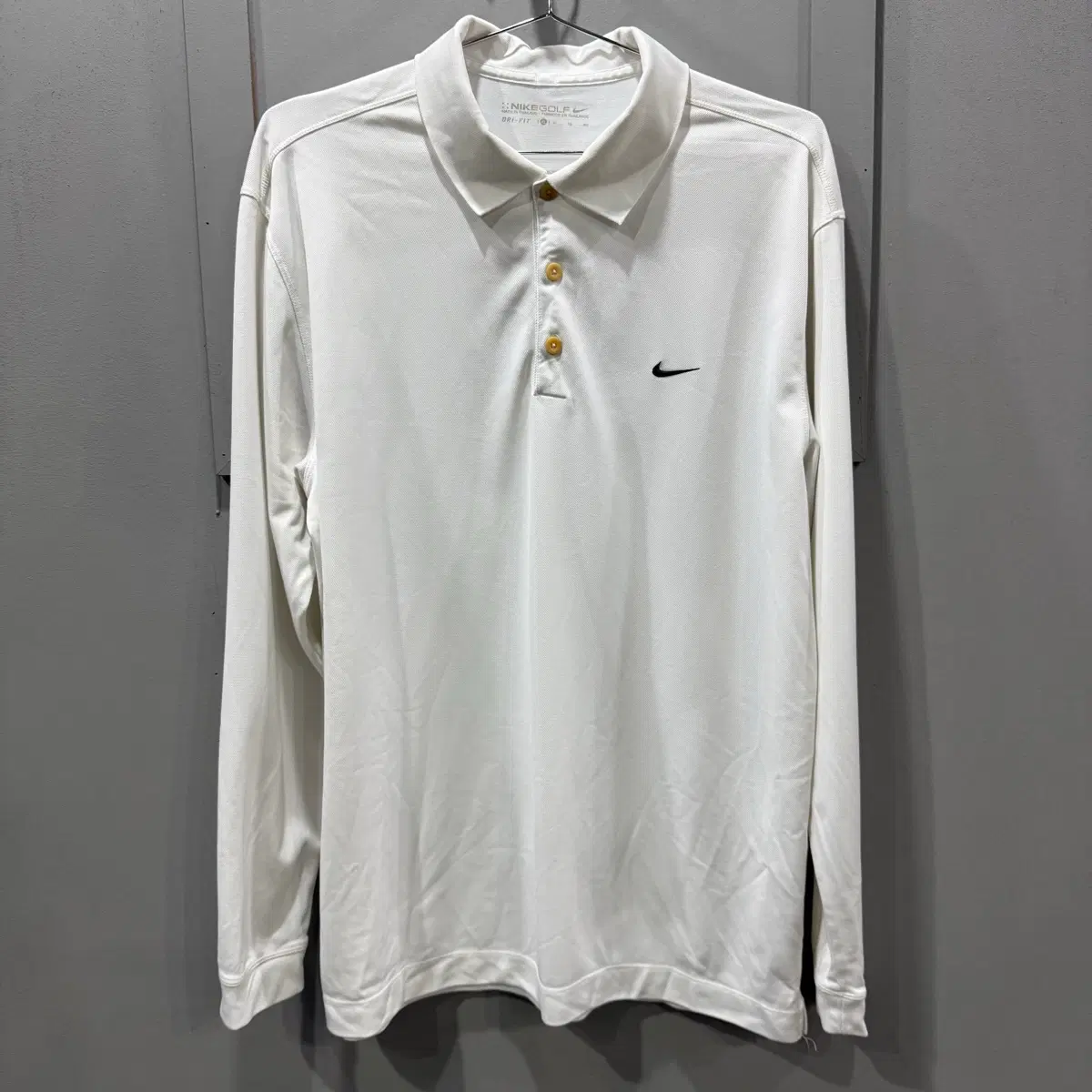 XL 나이키 드라이핏 골프 Golf PK 카라 롱슬리브 긴팔 티셔츠