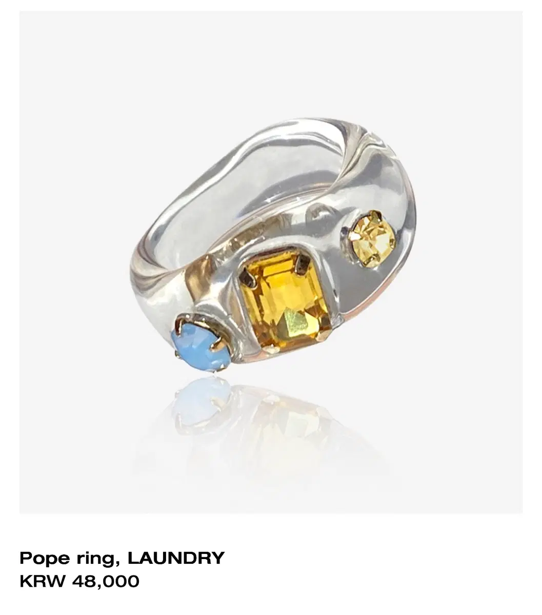영리영리 pope ring laundry 반지