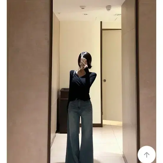 모디핏 퓨어리 하이웨스트 와이드 팬츠