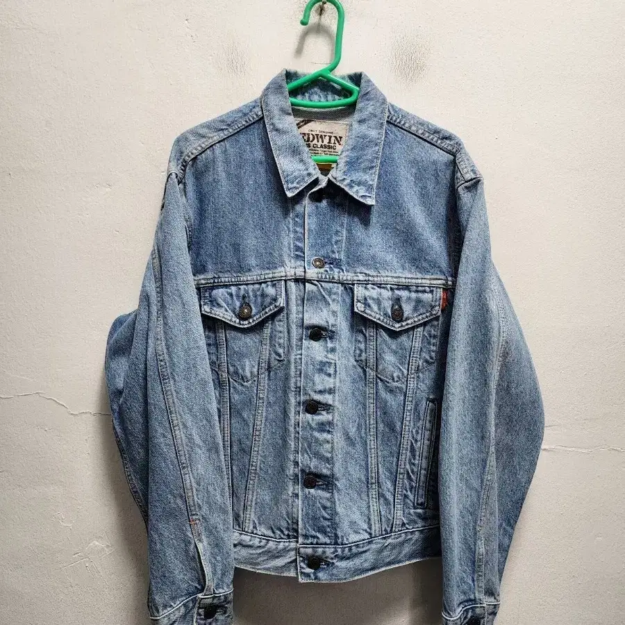 EDWIN 연청 90s 클래식 청자켓