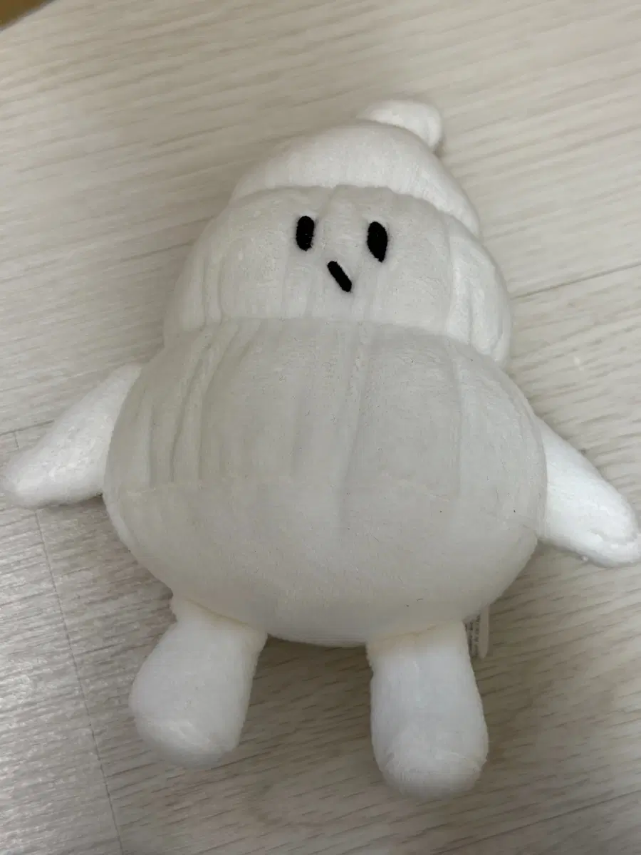 흰색 응가 인형