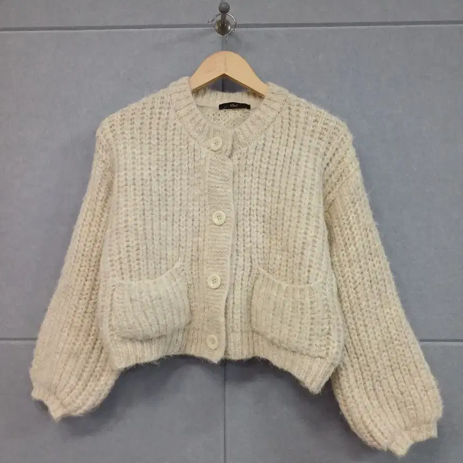 *LeShop 아이보리 니트 가디건