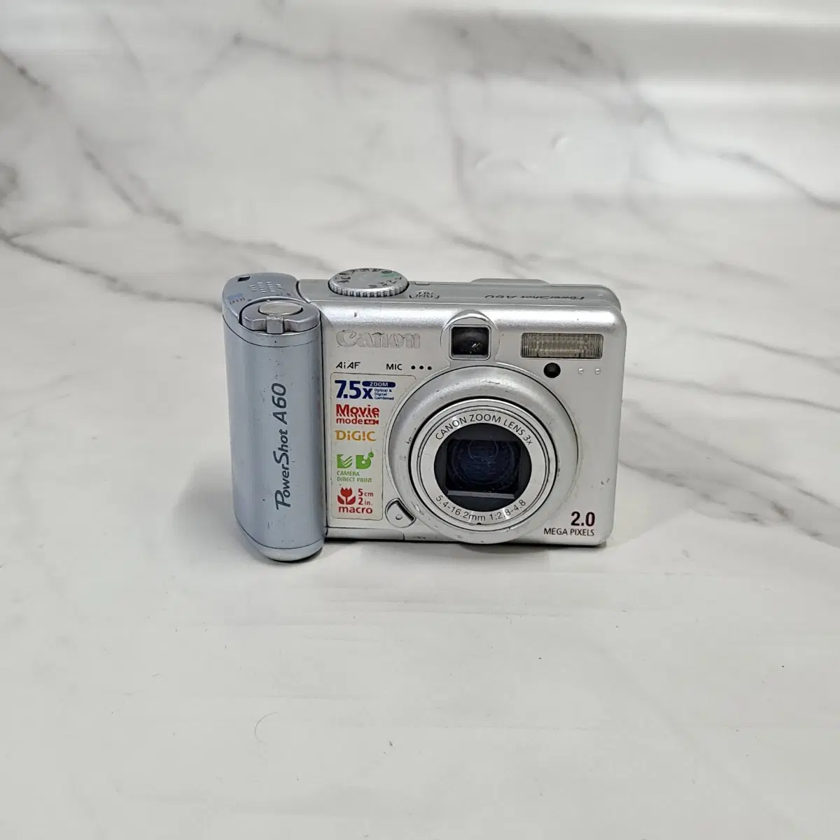 수리용) 캐논 파워샷 PowerShot A60 레트로 빈티지 디카