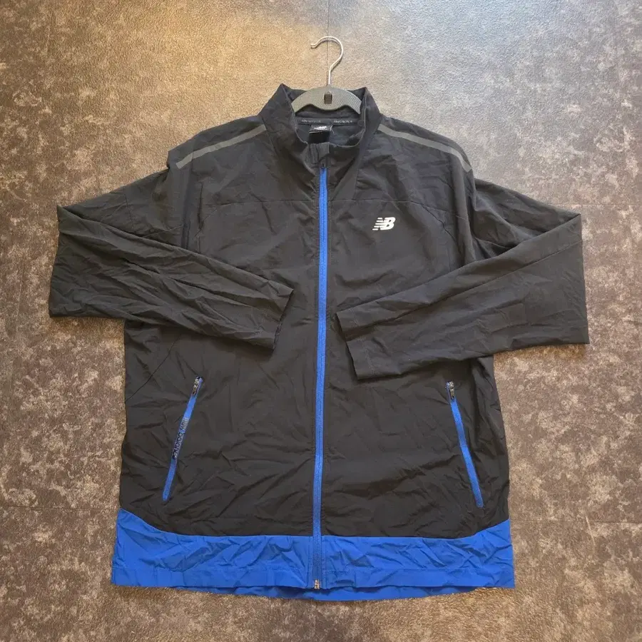 뉴발란스 우븐 배색 집업 자켓 2XL