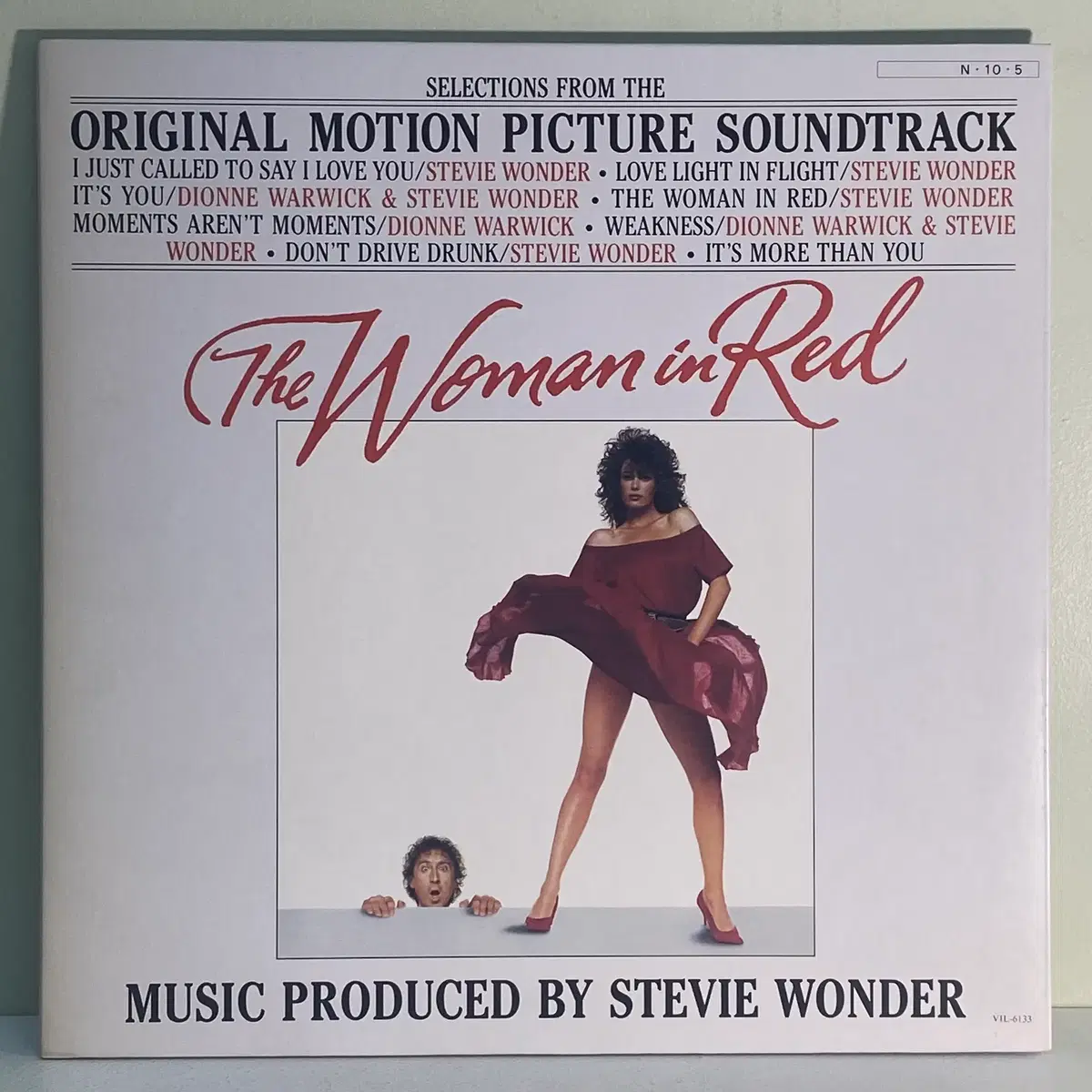 (수입중고LP-R&B/사운드트랙) Stevie Wonder -The Woman In Red