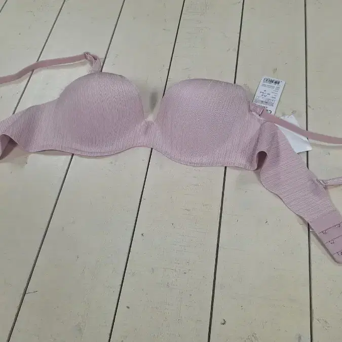새상품 국산 크리비아 75B 심리스 후크 브라 1740 핑크