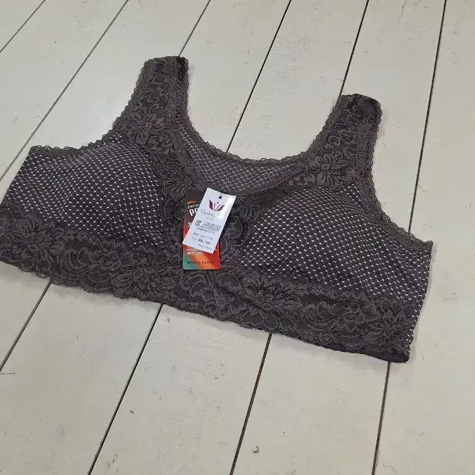 새상품 국산 리베앙 95B(3XL) 파워넷 레이스 브라탑 1153 브라운