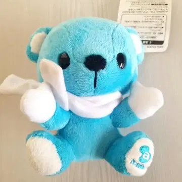 a-nation Blue Teddy 미니 블루 테디 봉제 인형