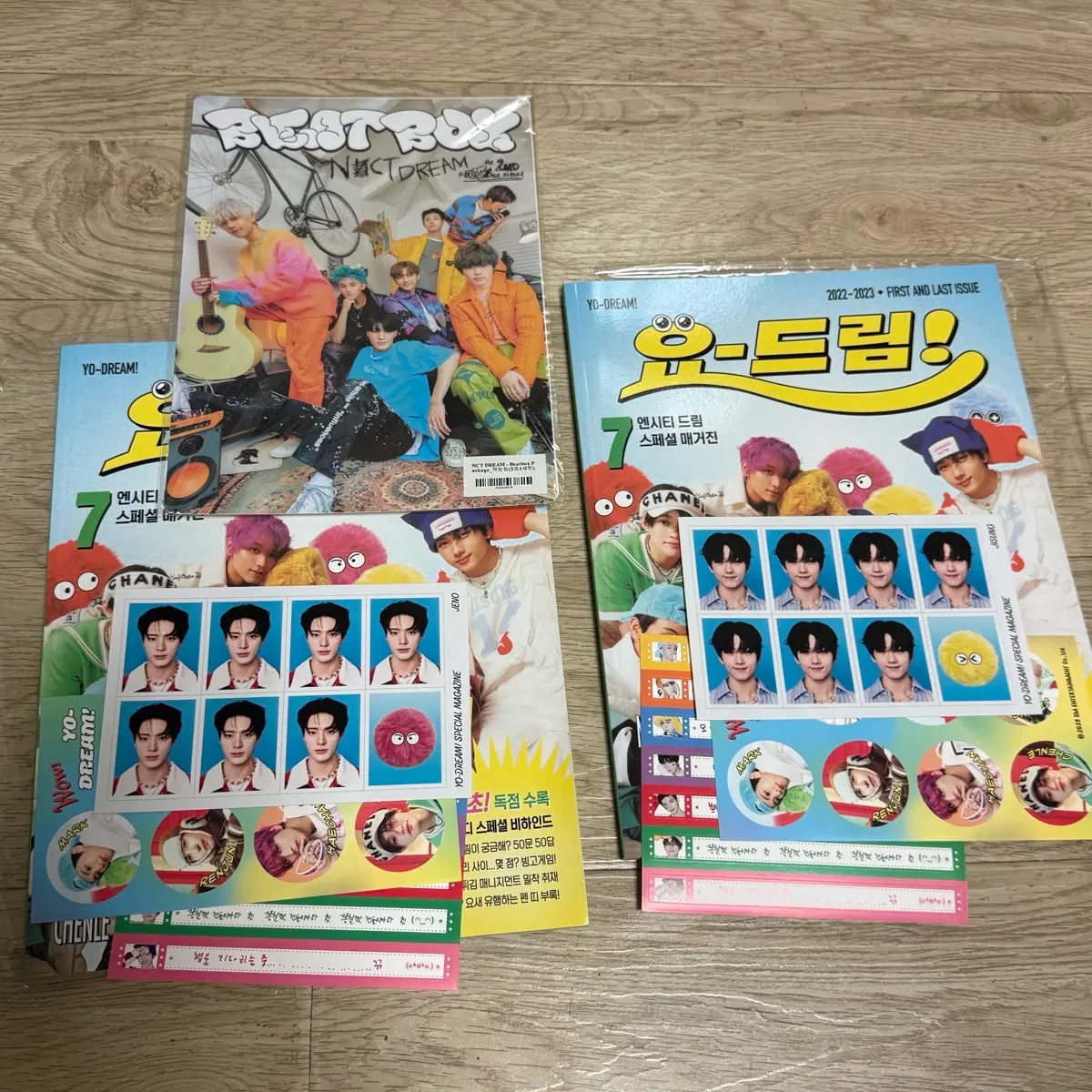 엔시티드림 캔디 매거진 2개 일괄양도 (제노, 지성)