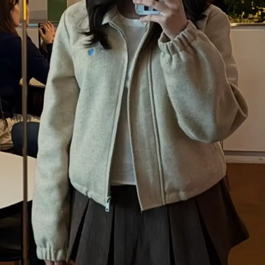 폴로 스웨이드 자켓 베이지 판매 빈티지