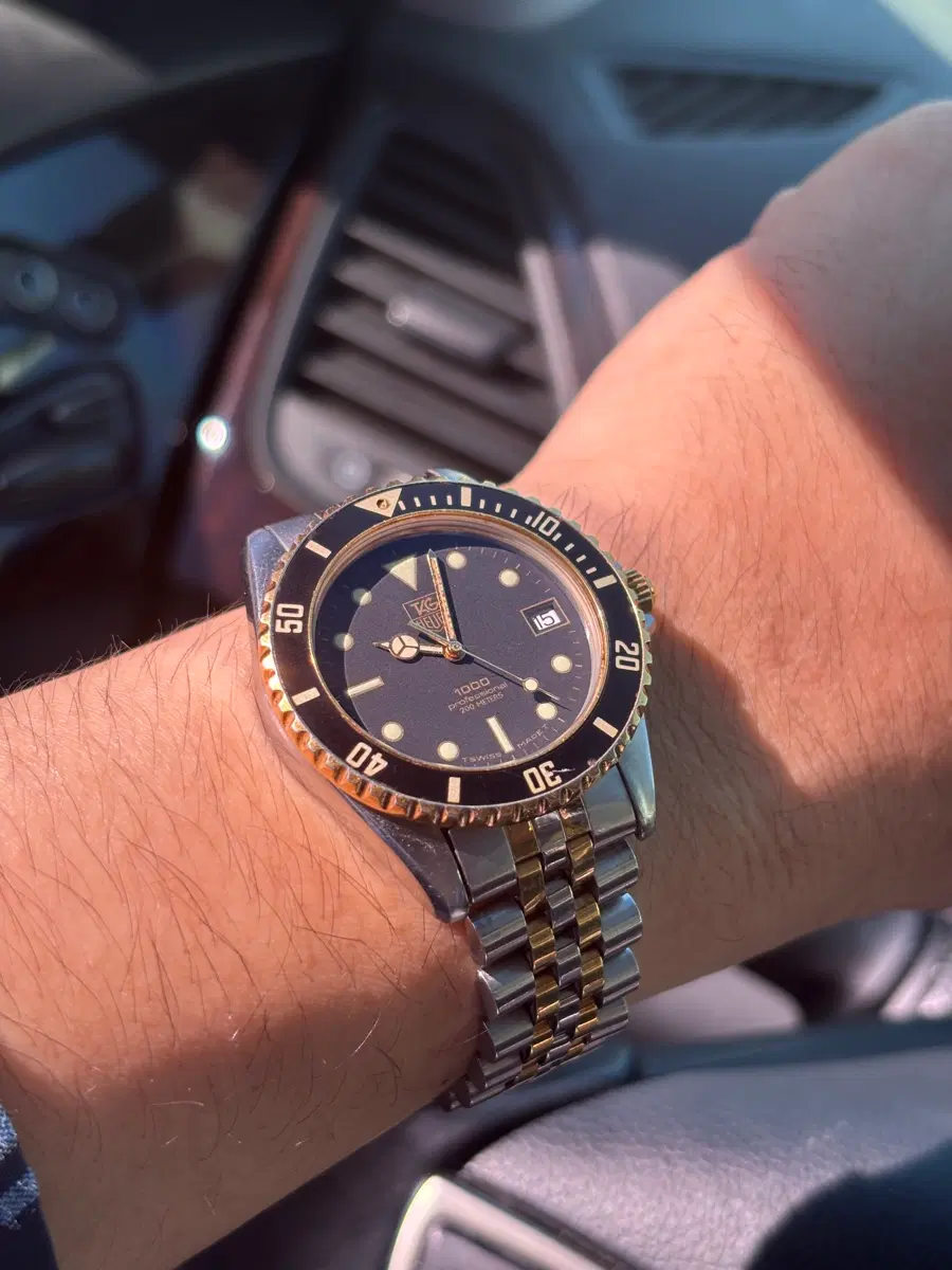 [1980s] Tag Heuer 980.020N 프로페셔널 1000 콤비