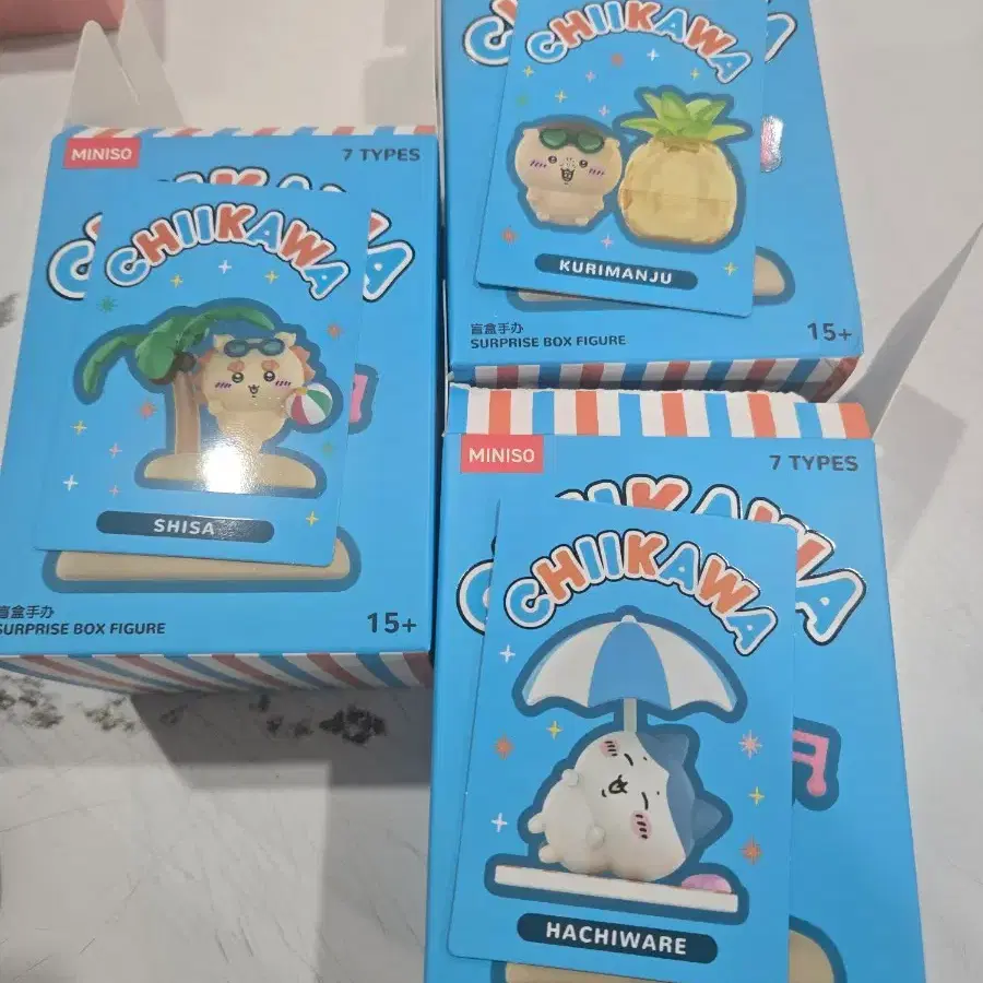 여름휴가 3개 세트 치이카와 피규어