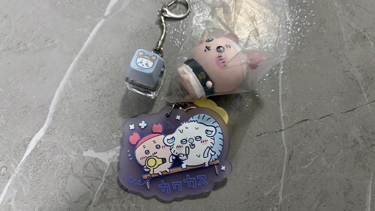 카니 키링 라멘 인형 키캡