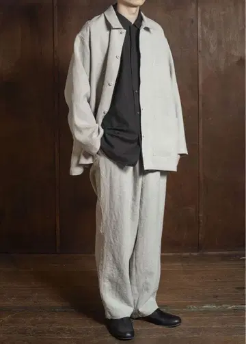 26SS YOKO SAKAMOTO WORK SHIRT EASY PANTS