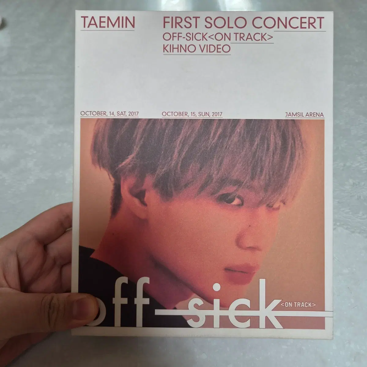 샤이니 태민 키노비디오 OFF-SICK<ON TRACK>