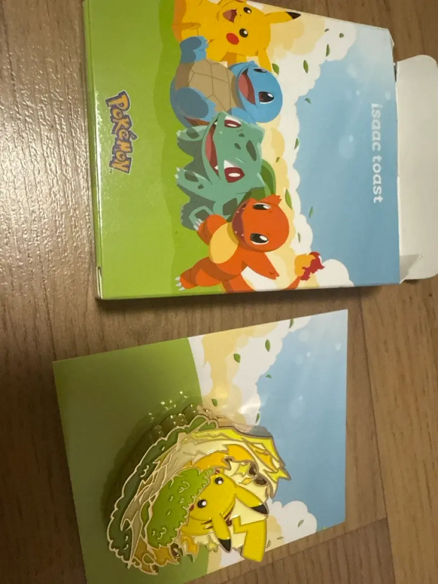 포켓몬 이삭토스트 포켓몬스터 피카츄 메탈 뱃지
