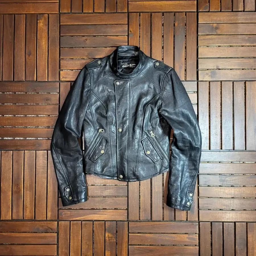 00s 게스(Guess) 양가죽 라이더 자켓 (S) made in italy