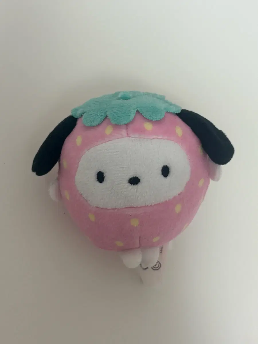 산리오 포차코 포챠코 딸기 마스코트 인형