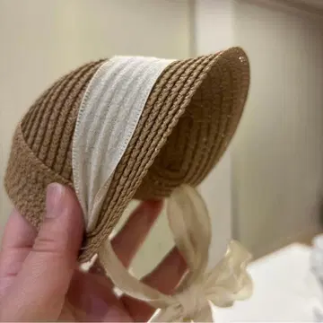 브라이스 아이시 인형용 레이스 포함 스트로우 햇