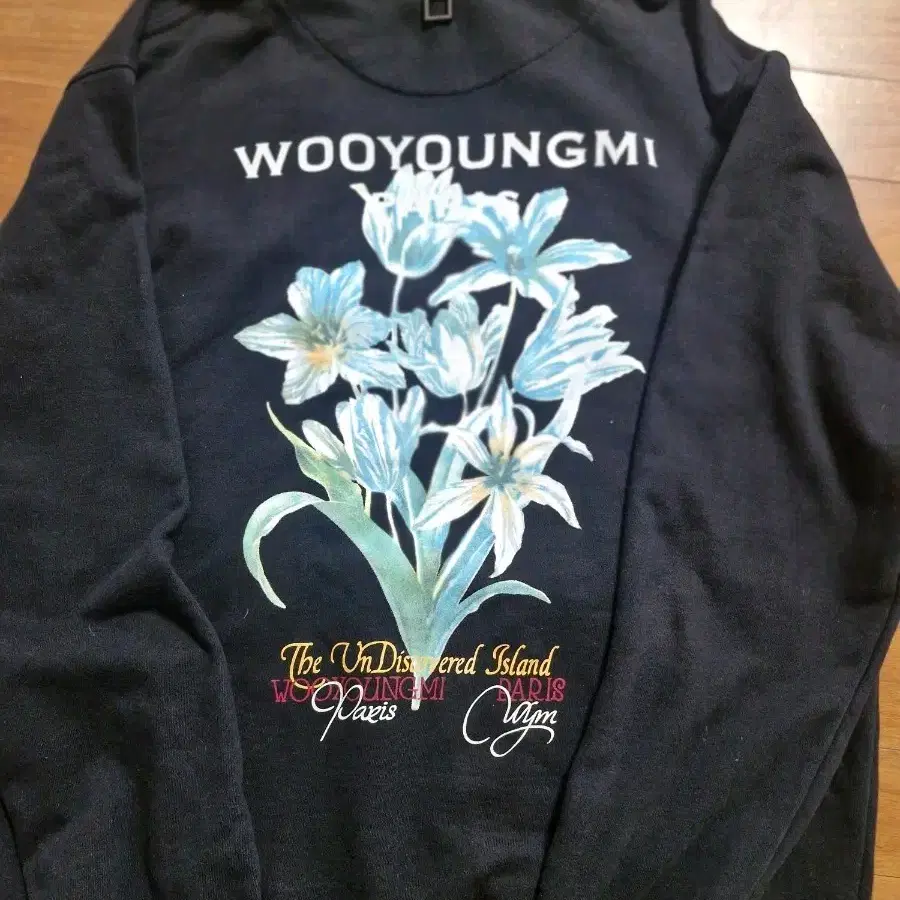 24ss 우영미 플라워 후드티