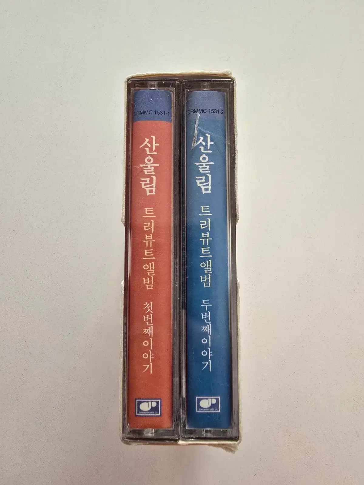 136 개봉 카세트테이프 일괄판매 - 산울림 트리뷰트 앨범 77 99 22 (2TAPE 박스세트)
