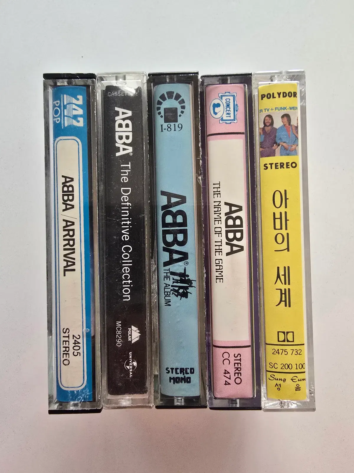 137 개봉 카세트테이프 일괄판매 - 아바 (ABBA) 5종 세트