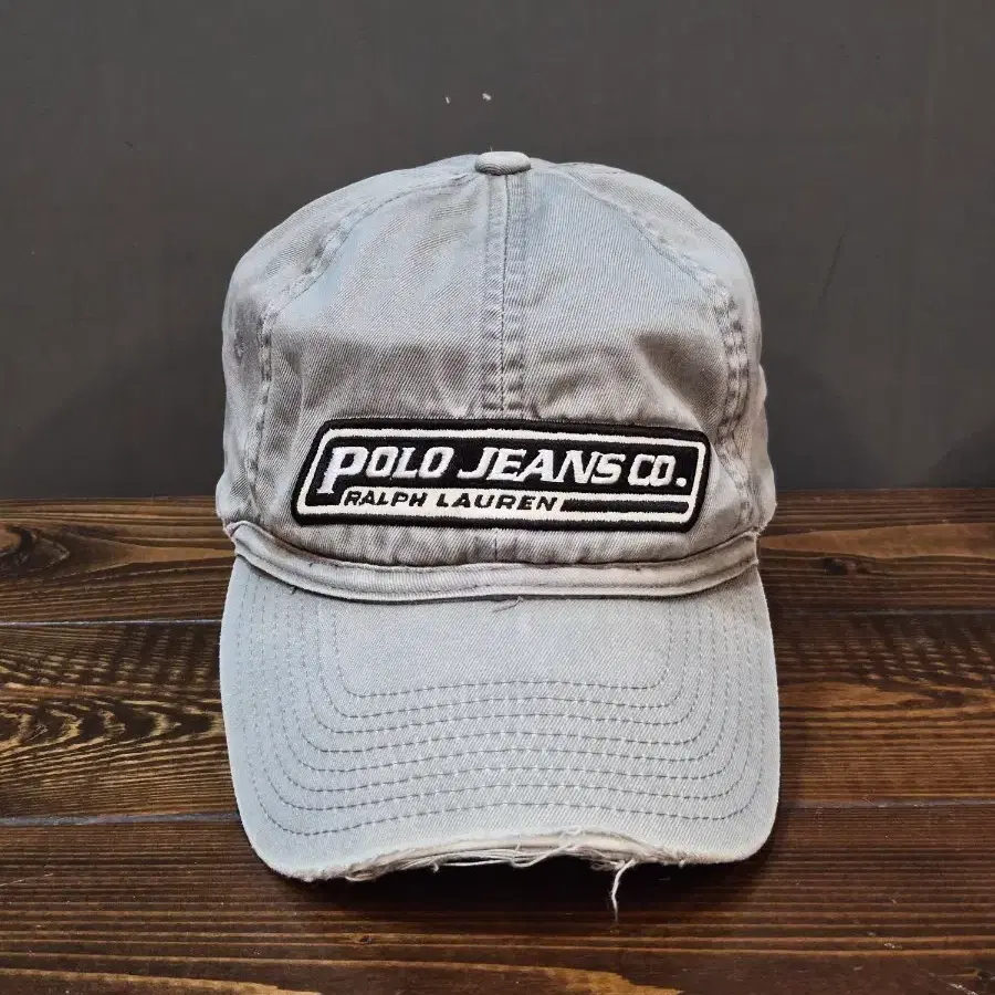 [FREE] 폴로진스 Polo Jeans Co. 랄프로렌 빈티지 로고 패치 볼캡 3.9
