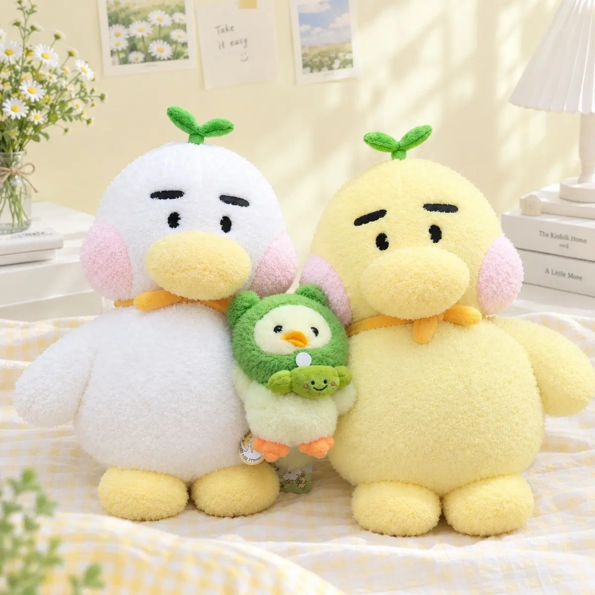 새상품) 오리인형키링 3종세트