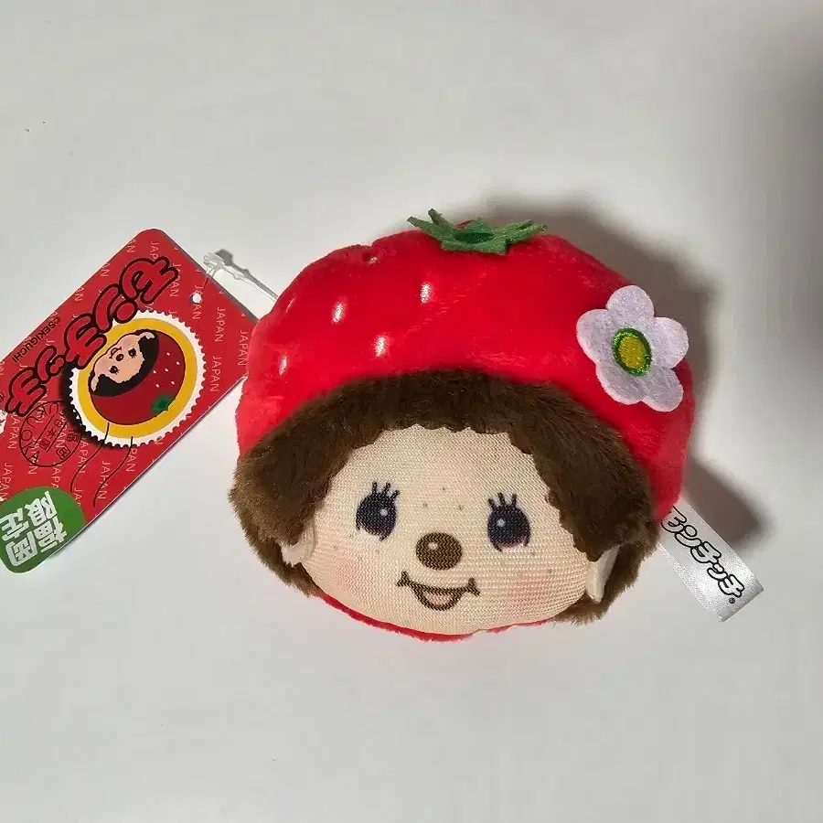 딸기 지역한정 몬치치 후쿠오카 키링 인형