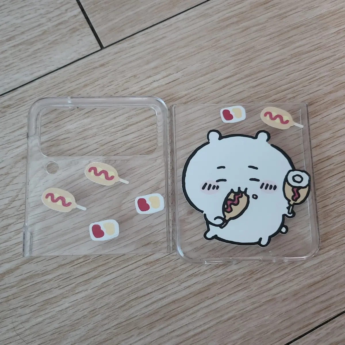 먼작귀 치이카와 제트플립4 핸드폰 케이스