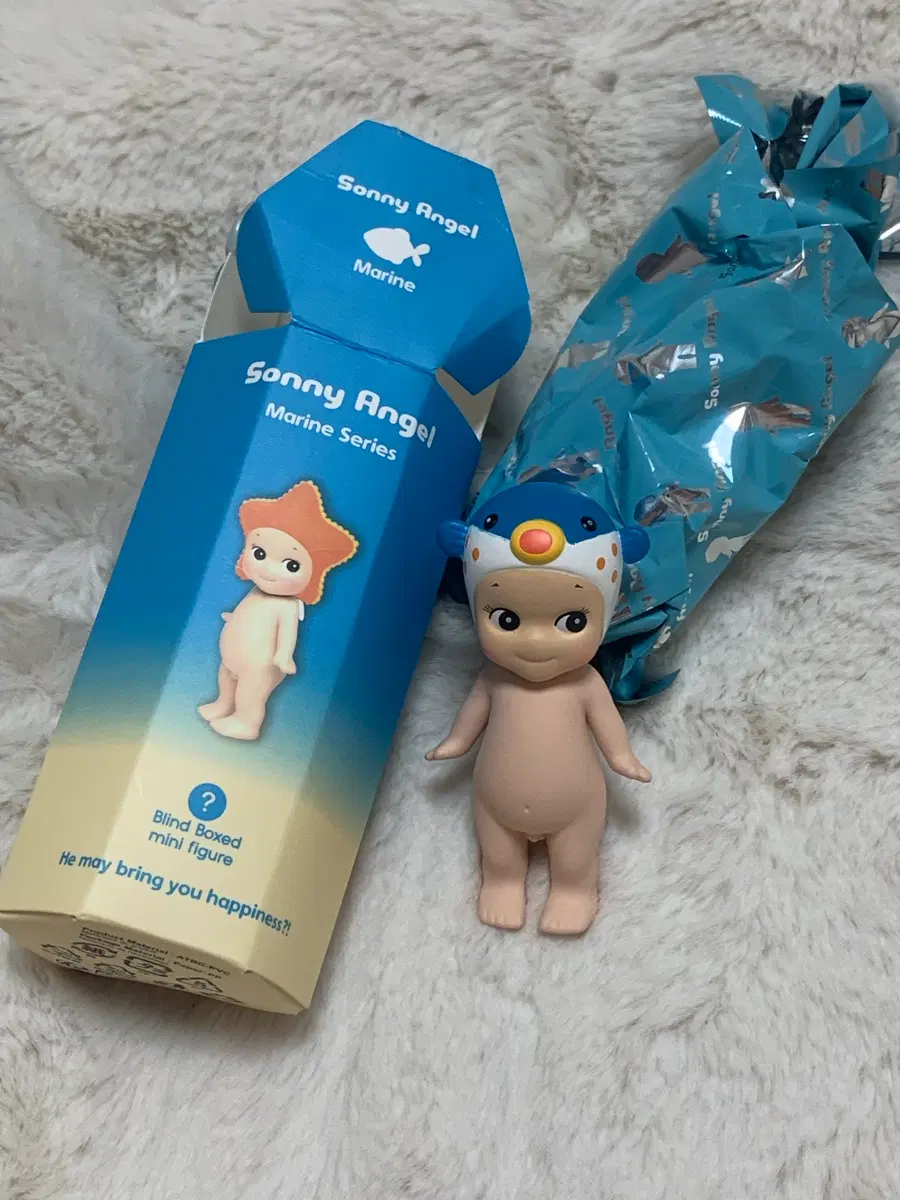 정품 소니엔젤 마린 시리즈 피규어 복어