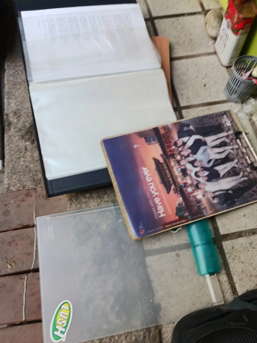 문구류 바인더등 3개