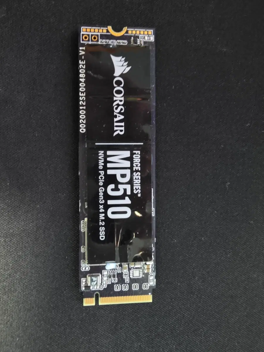 커세어 Force MP510 NVMe M.2 SSD 960GB 팜 / DRAM 탑재 / 건강 88%