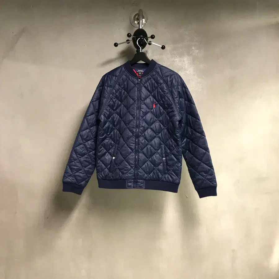 폴로 랄프로렌 퀼팅 자켓 네이비 XL18-20(W)