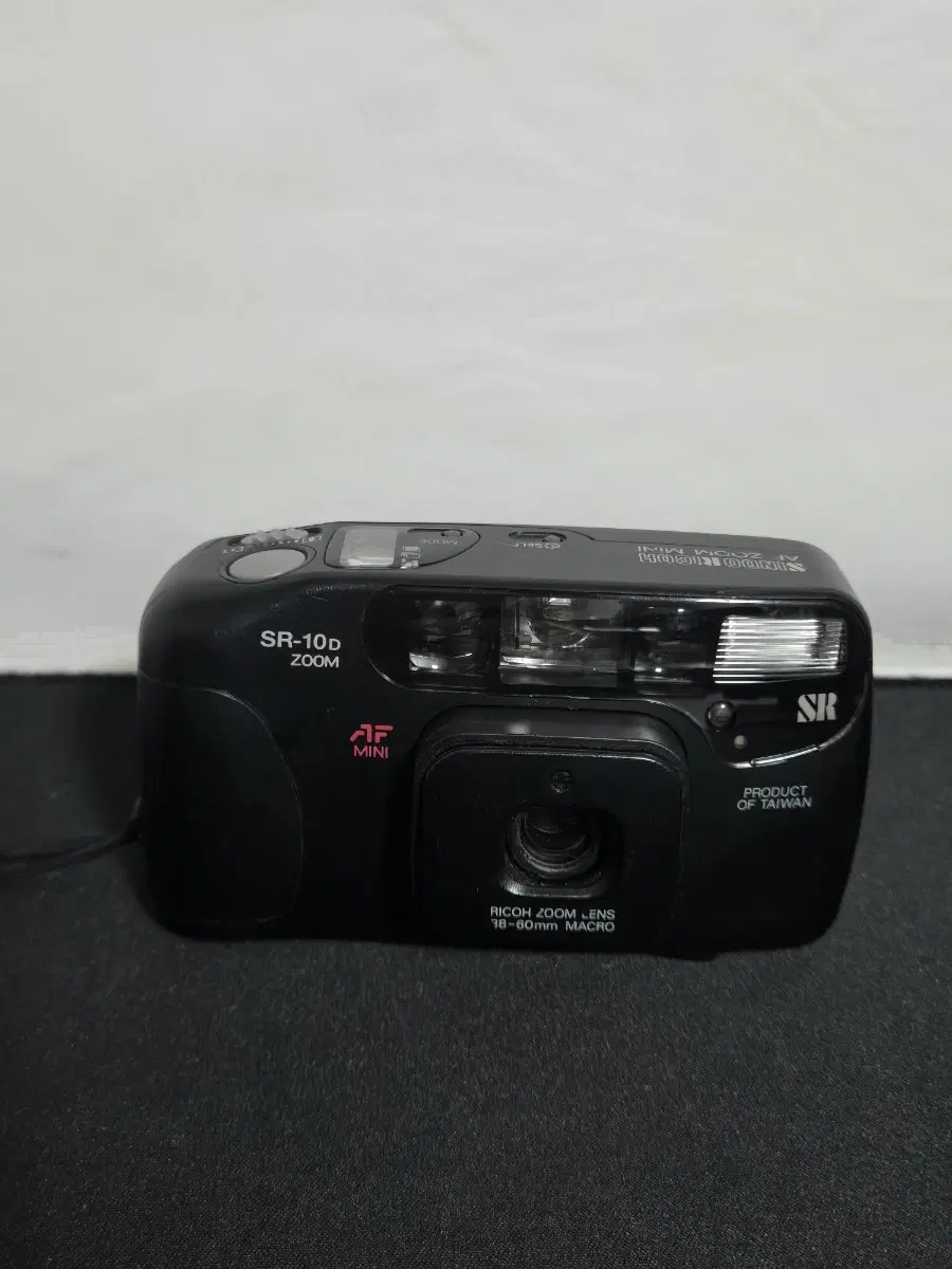 신도리코 SR-10D ZOOM MINI 빈티지 자동 필름카메라 리코렌즈 정상작동